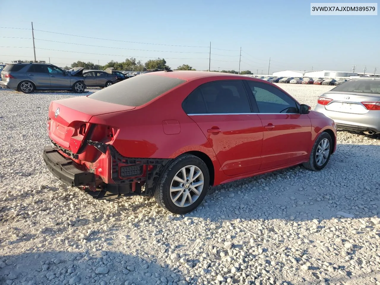 2013 Volkswagen Jetta Se VIN: 3VWDX7AJXDM389579 Lot: 71059054