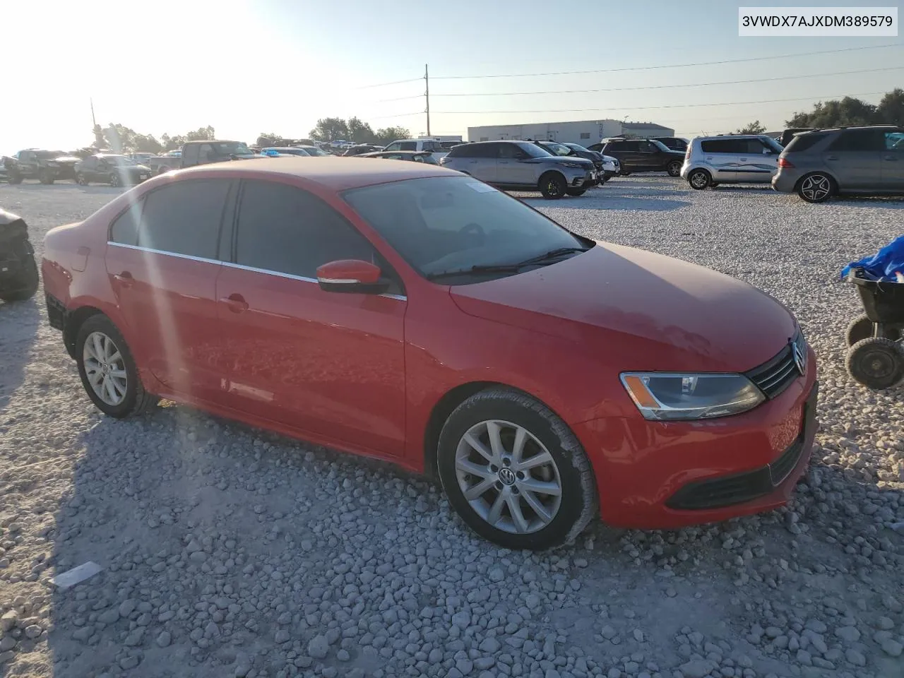 2013 Volkswagen Jetta Se VIN: 3VWDX7AJXDM389579 Lot: 71059054