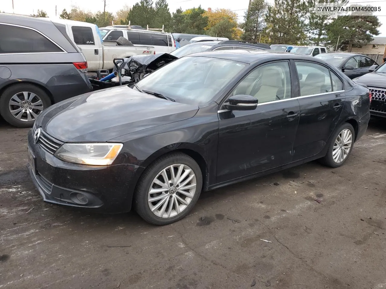 2013 Volkswagen Jetta Sel VIN: 3VWLP7AJ1DM450085 Lot: 71284794