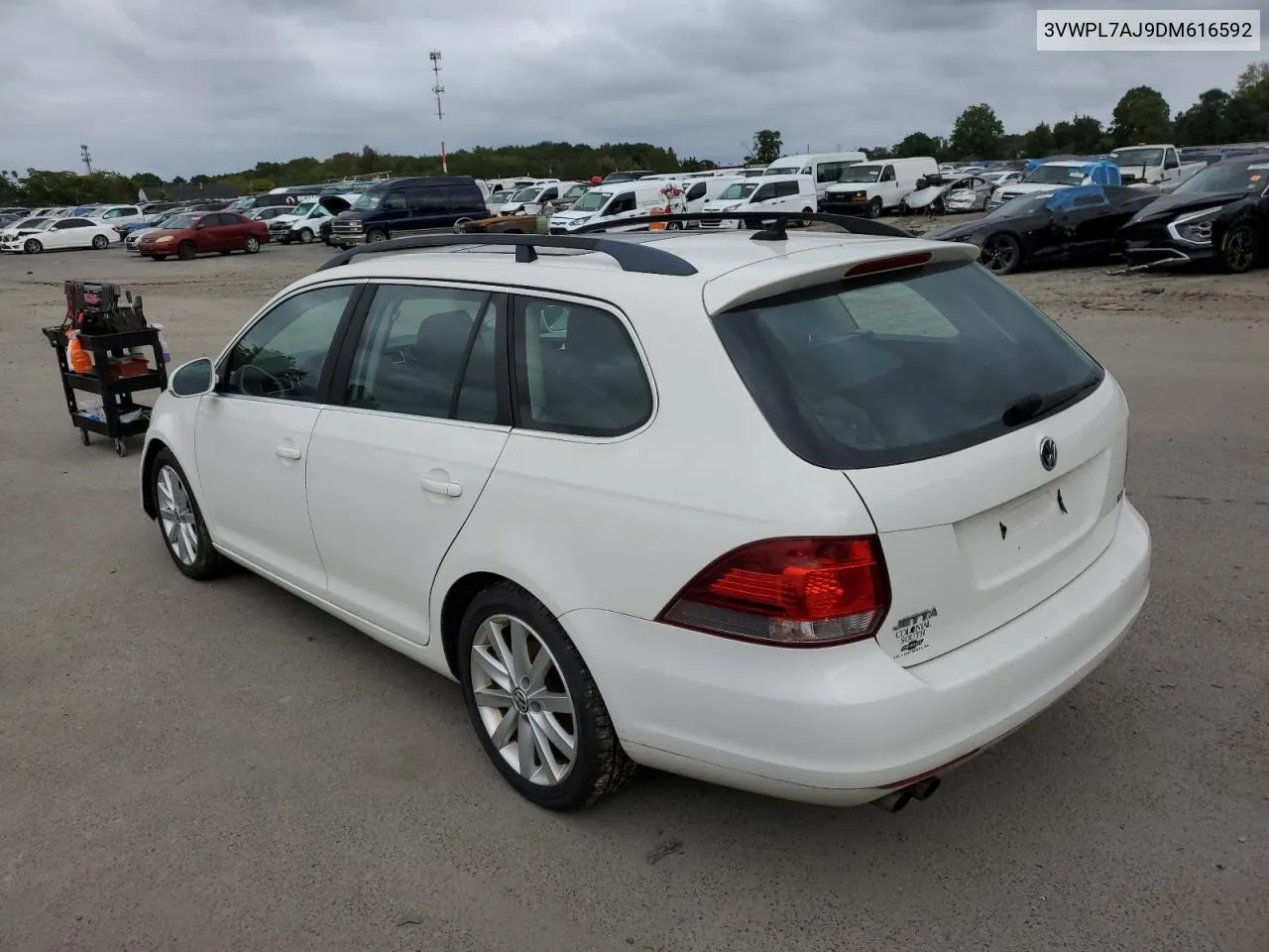 2013 Volkswagen Jetta Tdi VIN: 3VWPL7AJ9DM616592 Lot: 71806854