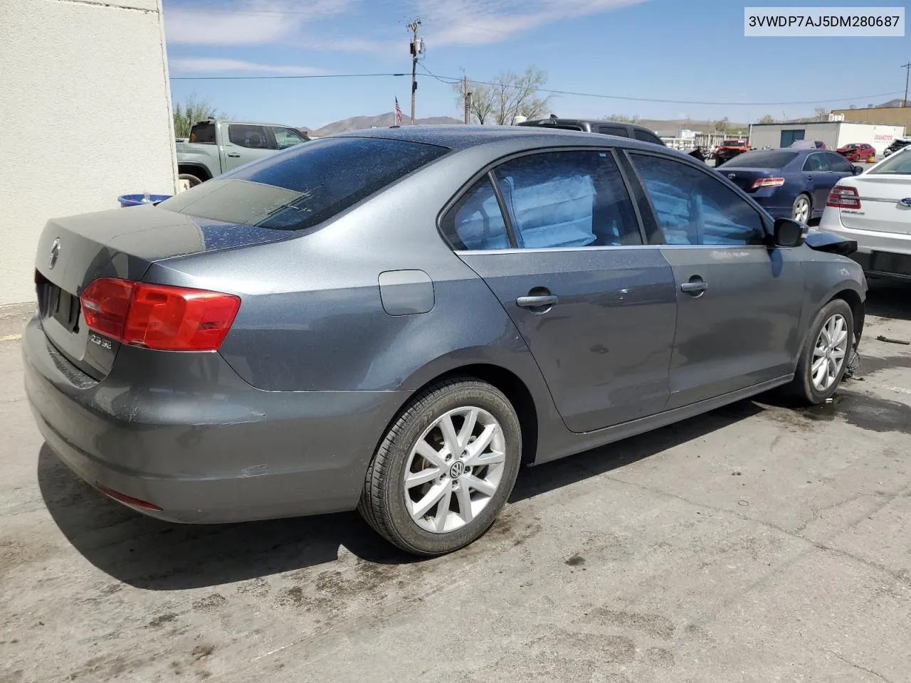 2013 Volkswagen Jetta Se VIN: 3VWDP7AJ5DM280687 Lot: 72553914