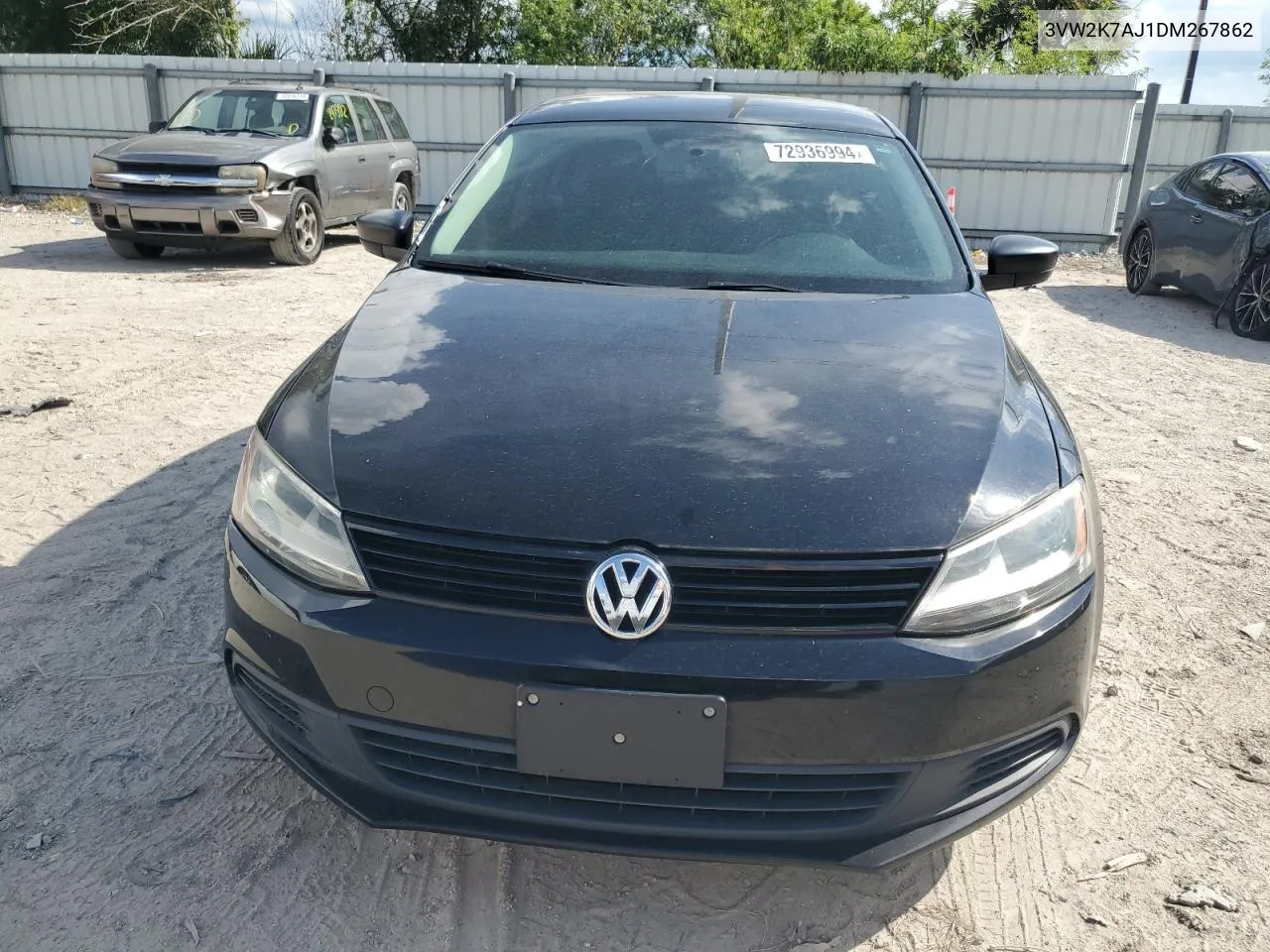 3VW2K7AJ1DM267862 2013 Volkswagen Jetta Base