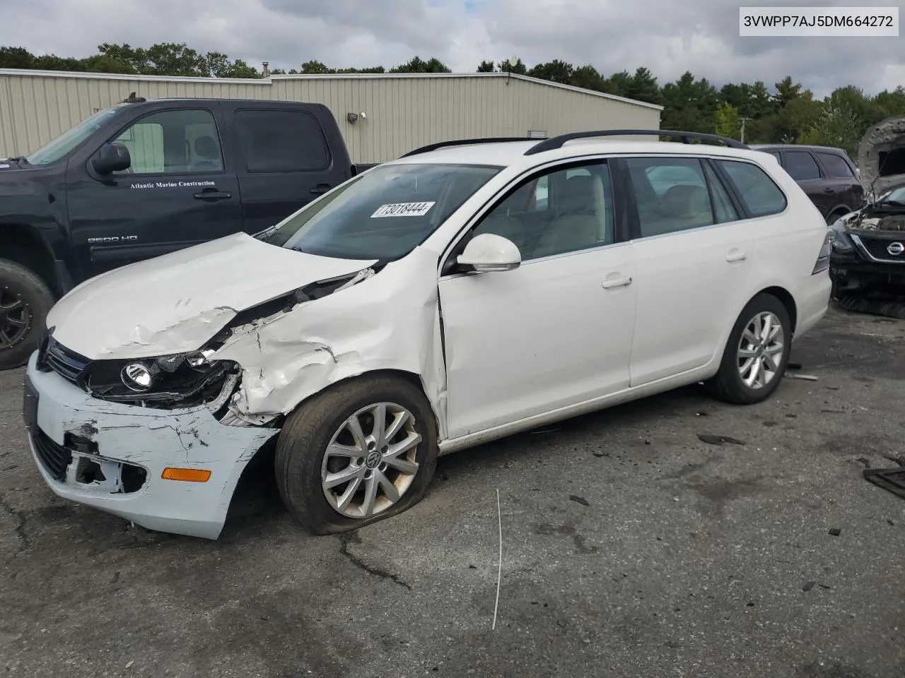 2013 Volkswagen Jetta S VIN: 3VWPP7AJ5DM664272 Lot: 73018444