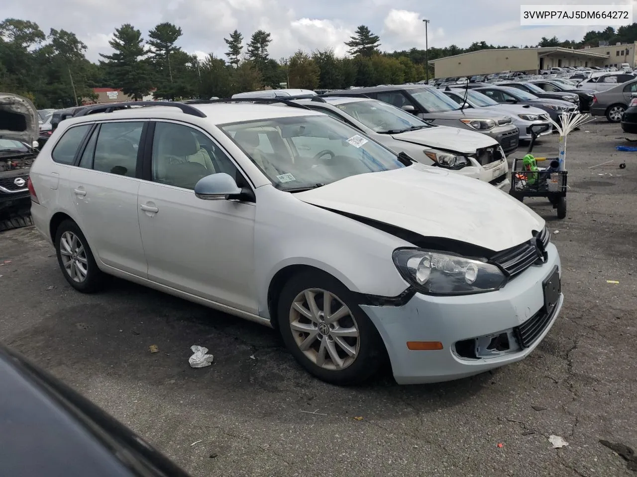 2013 Volkswagen Jetta S VIN: 3VWPP7AJ5DM664272 Lot: 73018444