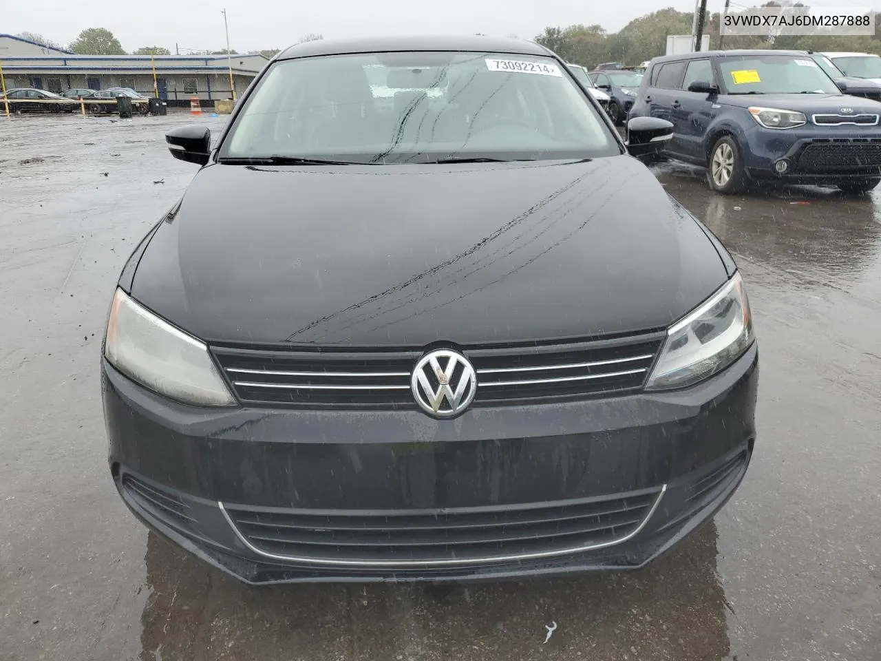 2013 Volkswagen Jetta Se VIN: 3VWDX7AJ6DM287888 Lot: 73092214