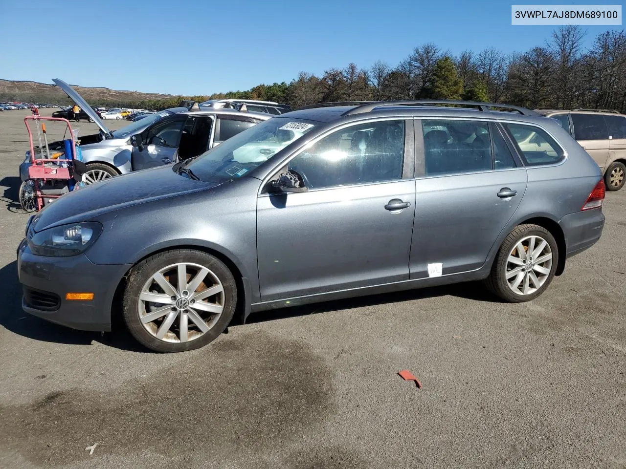 2013 Volkswagen Jetta Tdi VIN: 3VWPL7AJ8DM689100 Lot: 73153024