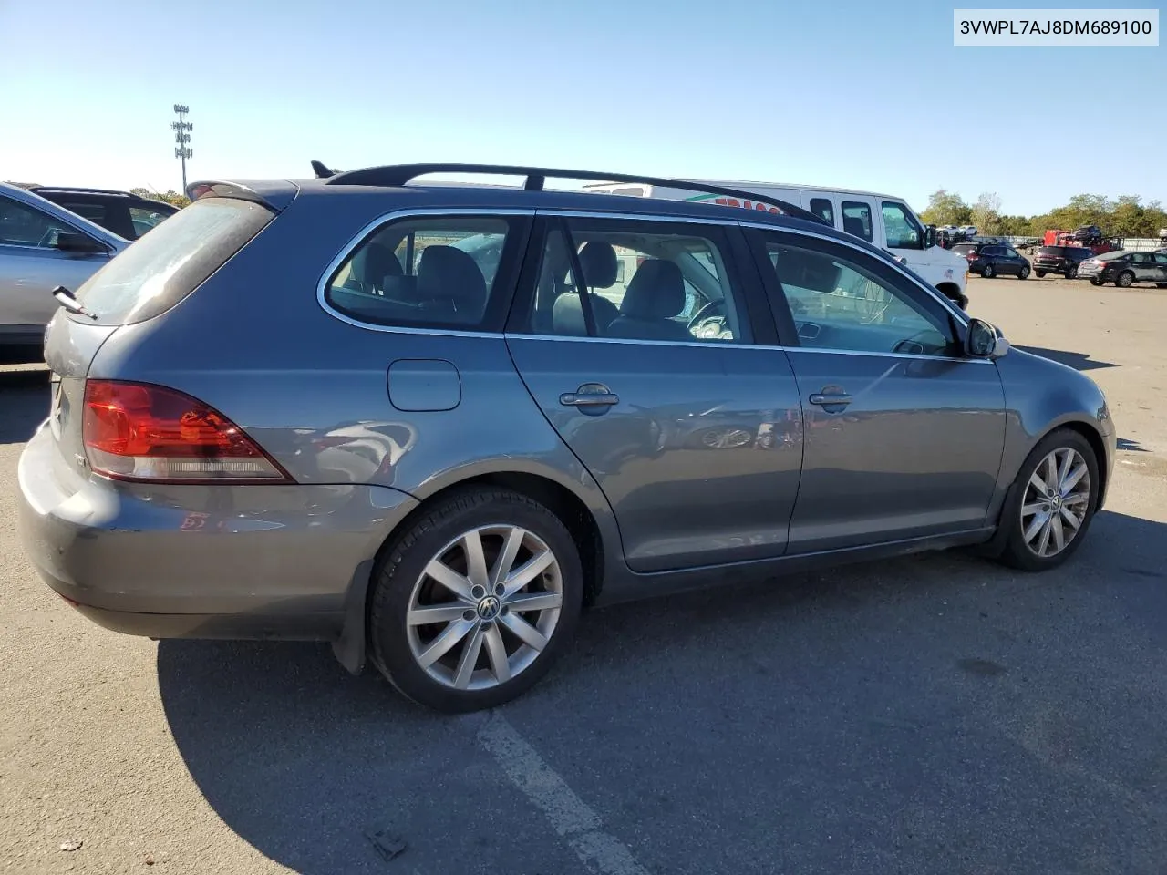 2013 Volkswagen Jetta Tdi VIN: 3VWPL7AJ8DM689100 Lot: 73153024