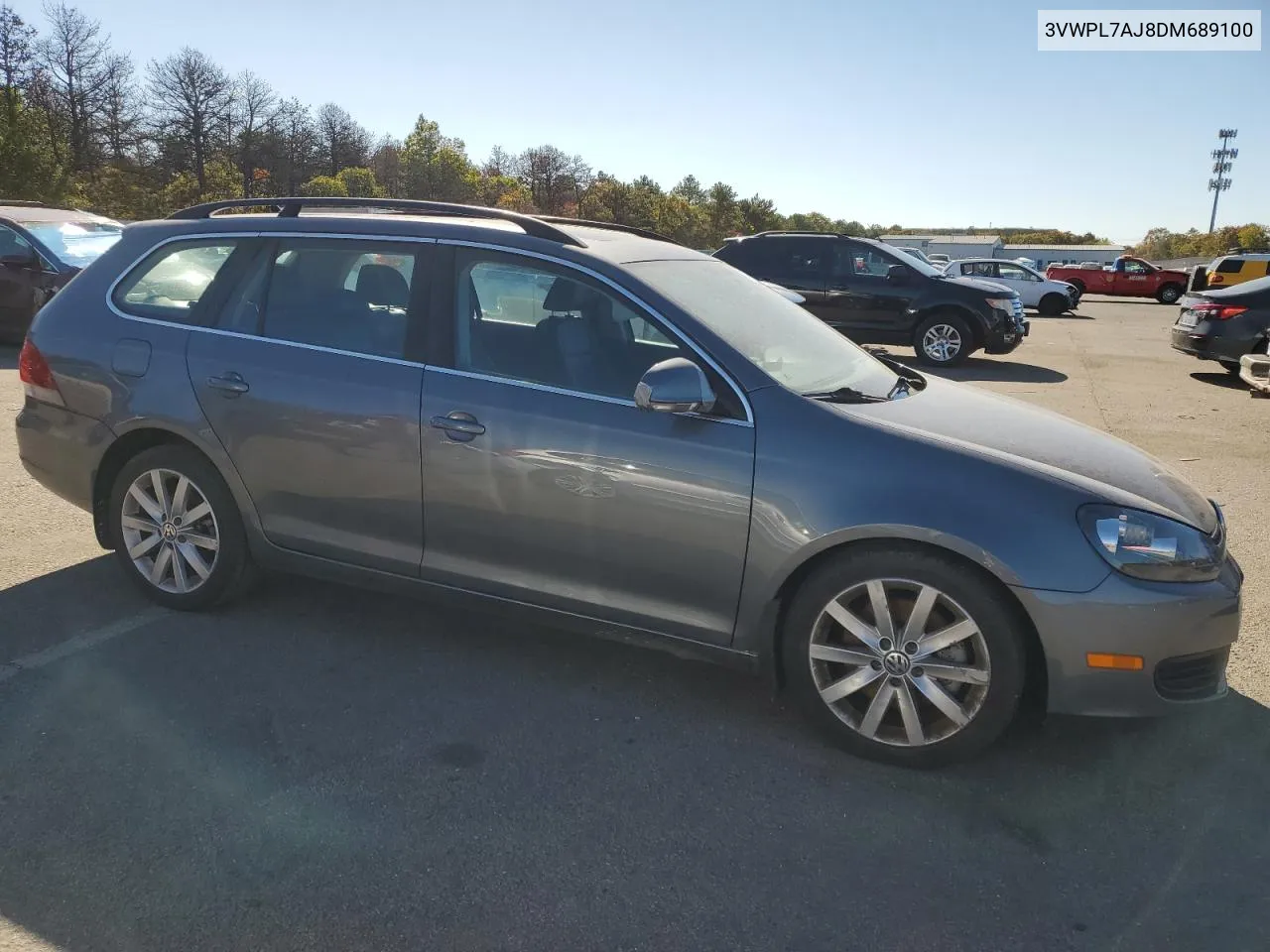 2013 Volkswagen Jetta Tdi VIN: 3VWPL7AJ8DM689100 Lot: 73153024