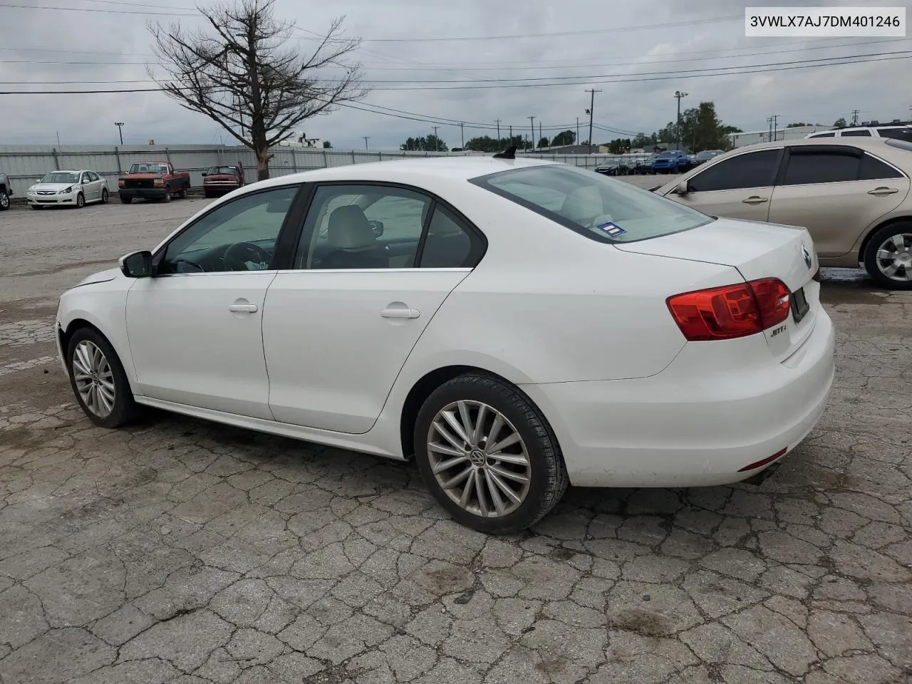 2013 Volkswagen Jetta Sel VIN: 3VWLX7AJ7DM401246 Lot: 73184164