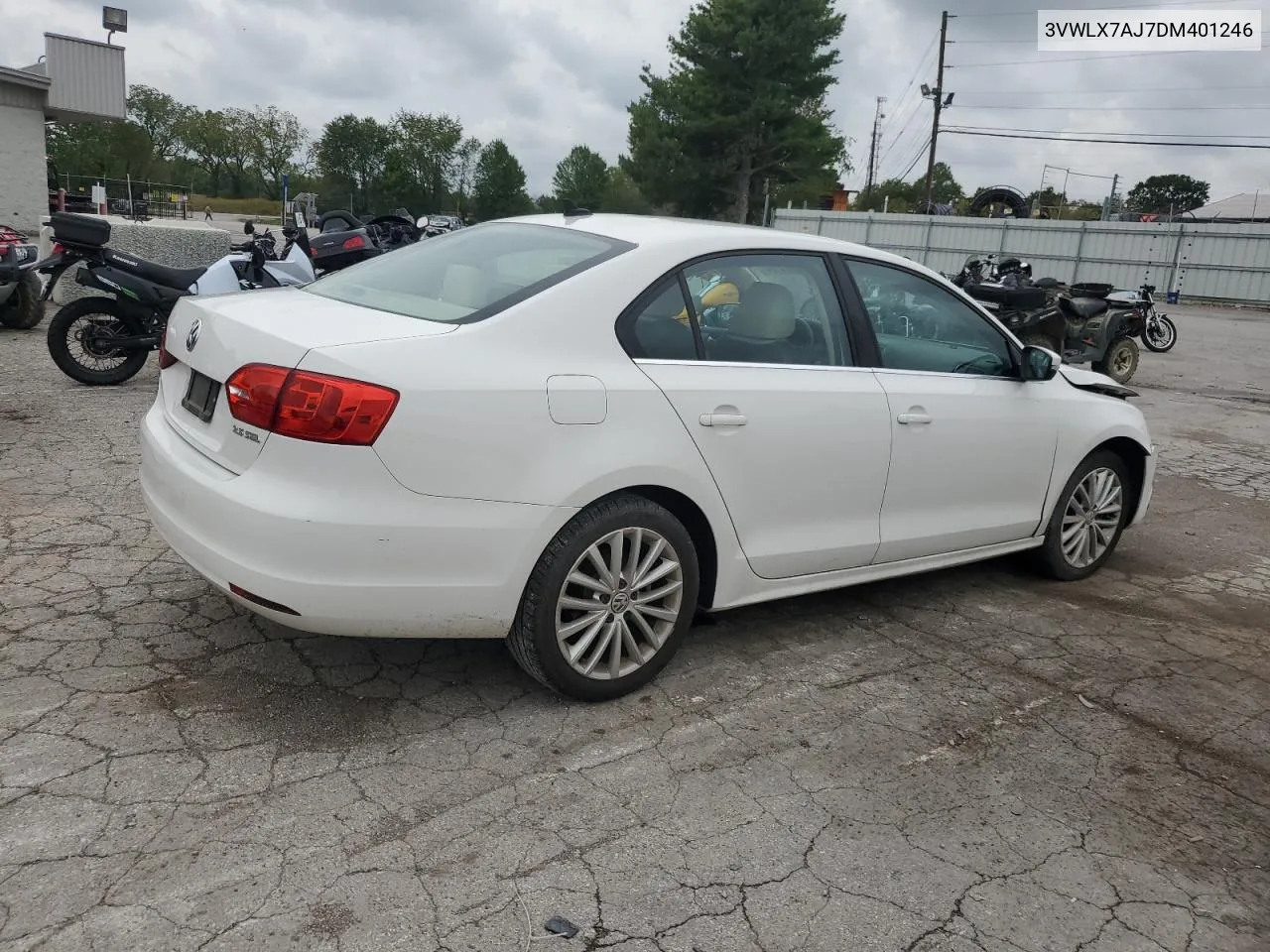 2013 Volkswagen Jetta Sel VIN: 3VWLX7AJ7DM401246 Lot: 73184164