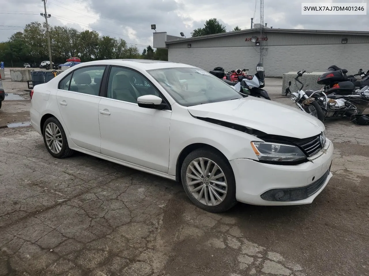 2013 Volkswagen Jetta Sel VIN: 3VWLX7AJ7DM401246 Lot: 73184164