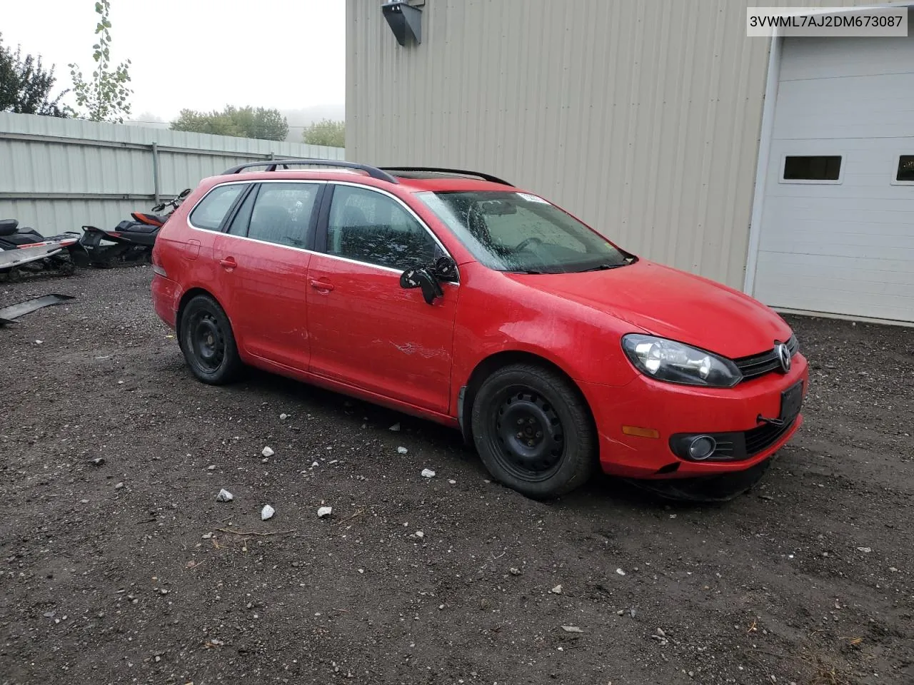 2013 Volkswagen Jetta Tdi VIN: 3VWML7AJ2DM673087 Lot: 73293714