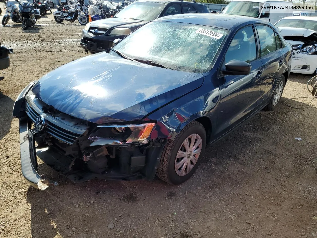 3VW1K7AJ4DM399056 2013 Volkswagen Jetta Base