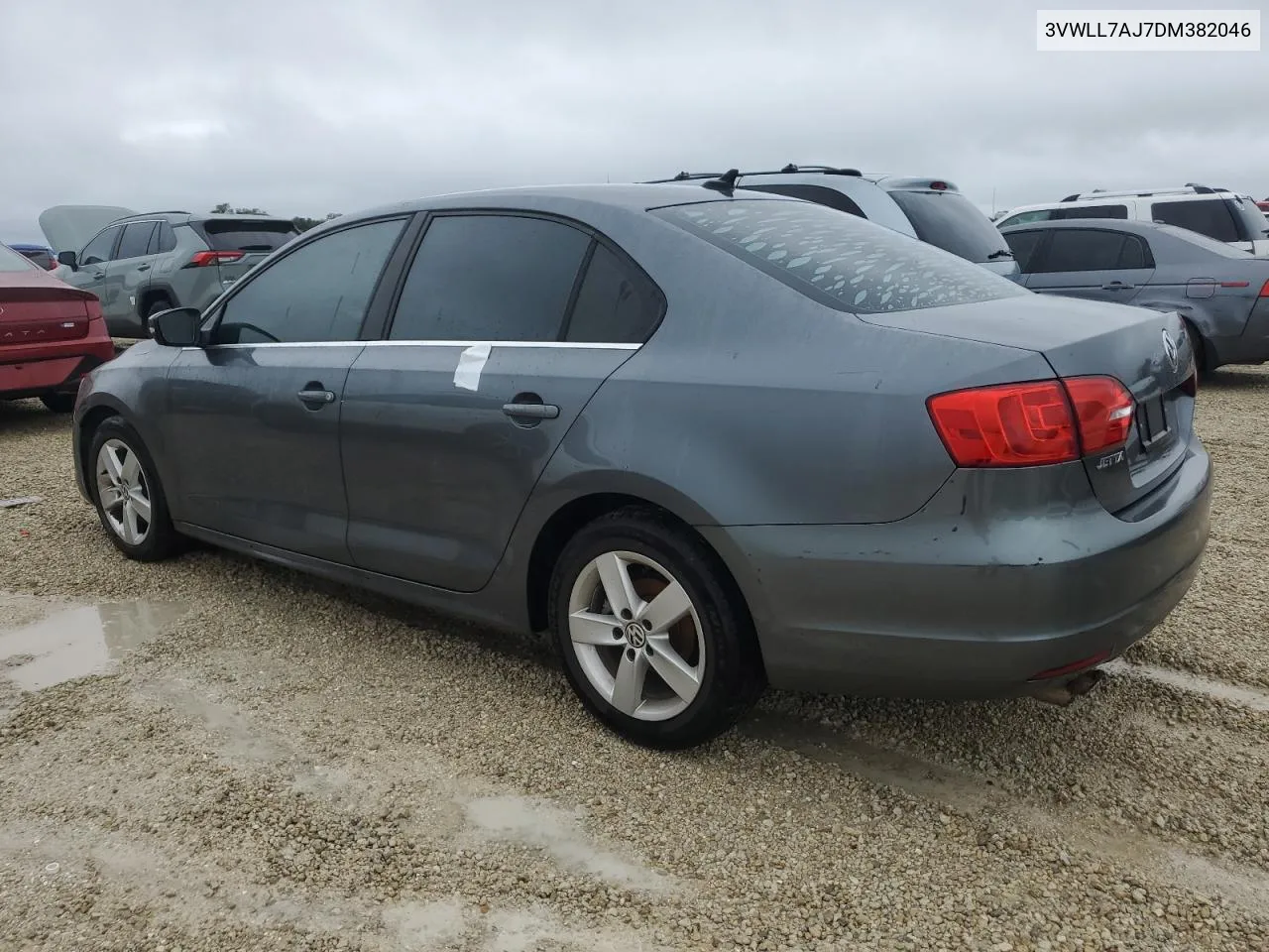 2013 Volkswagen Jetta Tdi VIN: 3VWLL7AJ7DM382046 Lot: 74108794