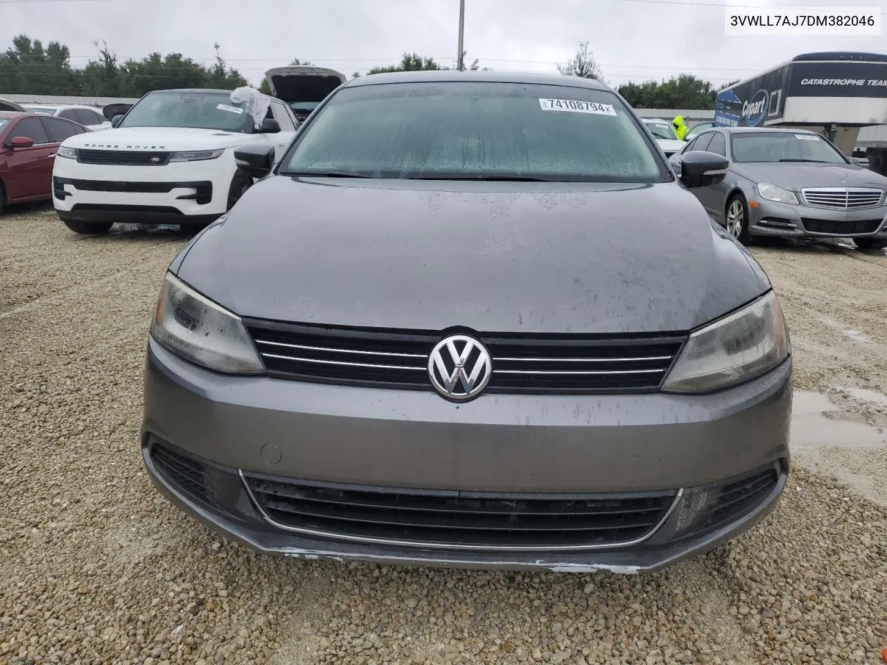 2013 Volkswagen Jetta Tdi VIN: 3VWLL7AJ7DM382046 Lot: 74108794