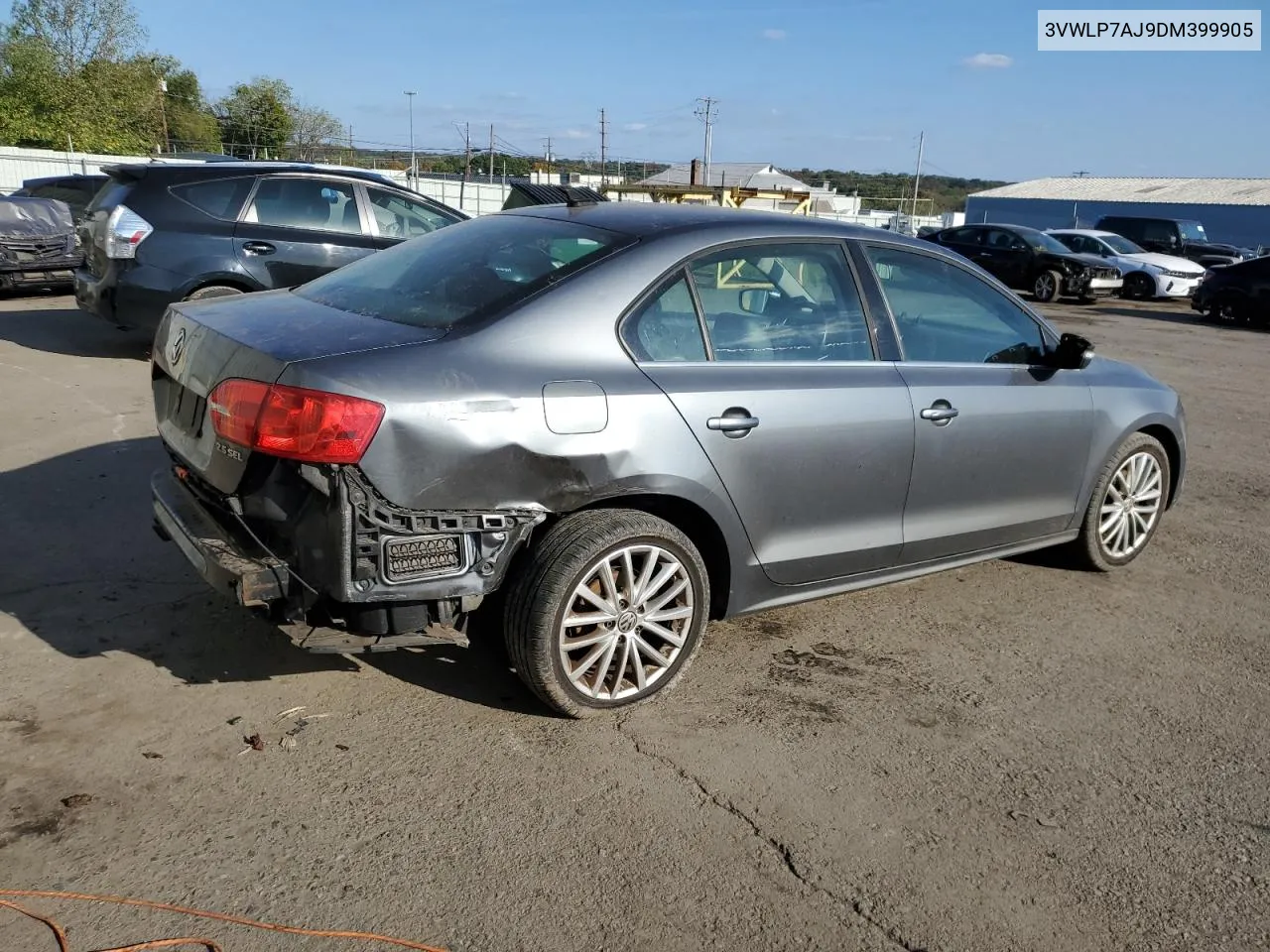 2013 Volkswagen Jetta Sel VIN: 3VWLP7AJ9DM399905 Lot: 74565064