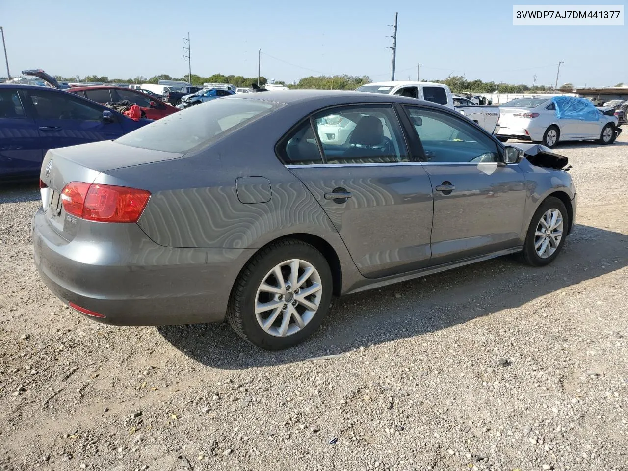 2013 Volkswagen Jetta Se VIN: 3VWDP7AJ7DM441377 Lot: 74956084