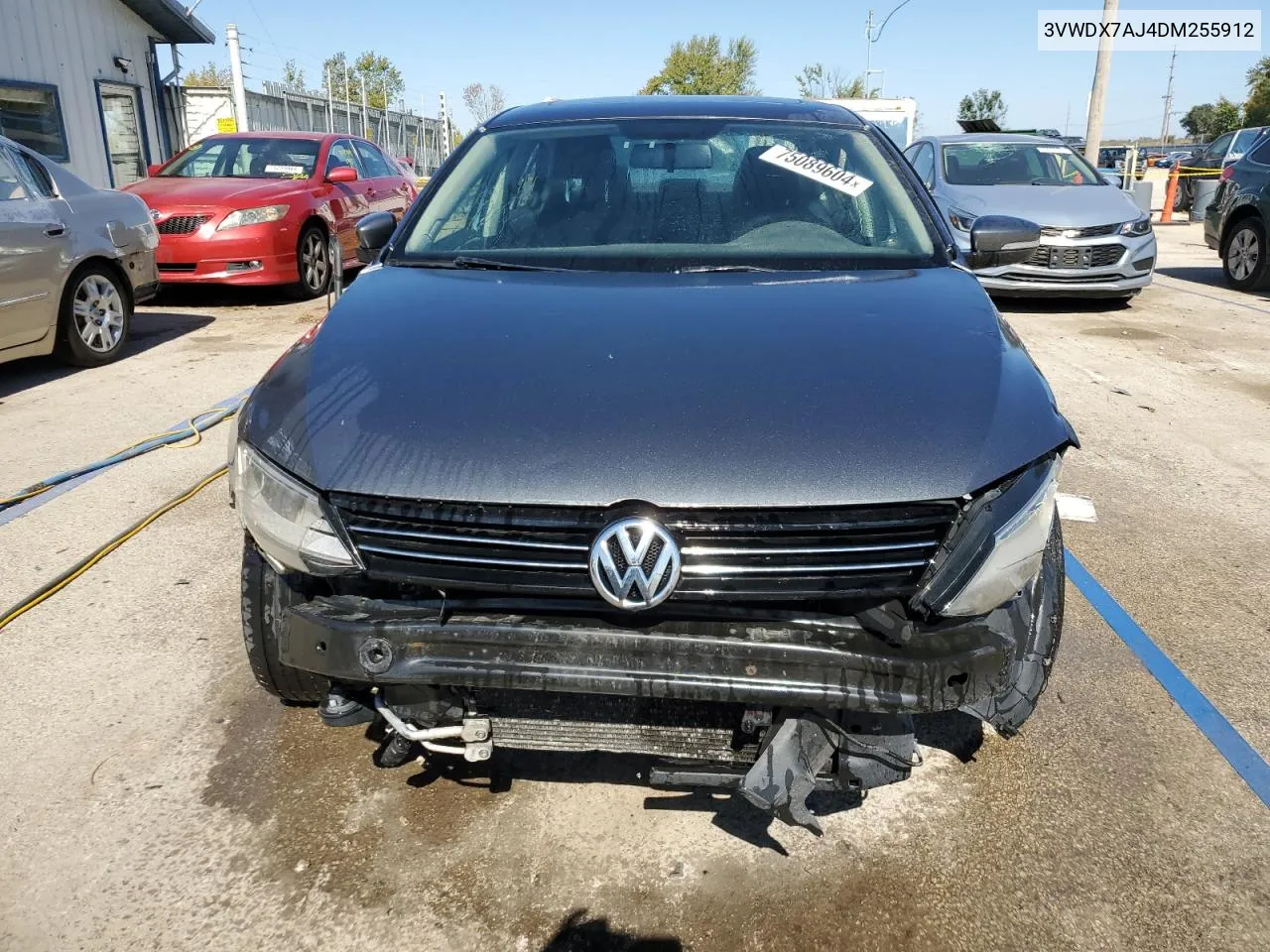 2013 Volkswagen Jetta Se VIN: 3VWDX7AJ4DM255912 Lot: 75089604