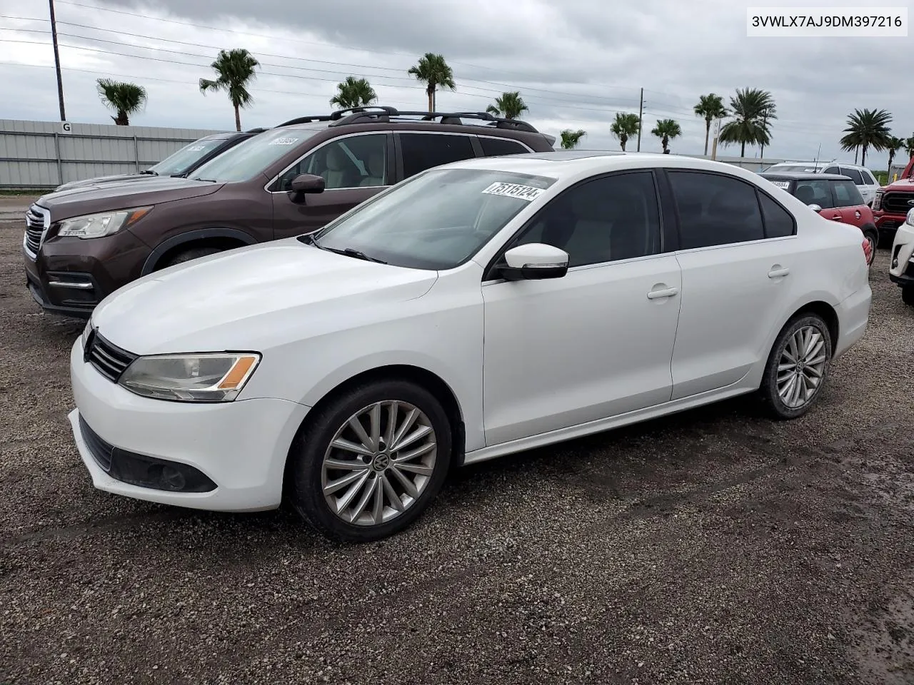 3VWLX7AJ9DM397216 2013 Volkswagen Jetta Sel