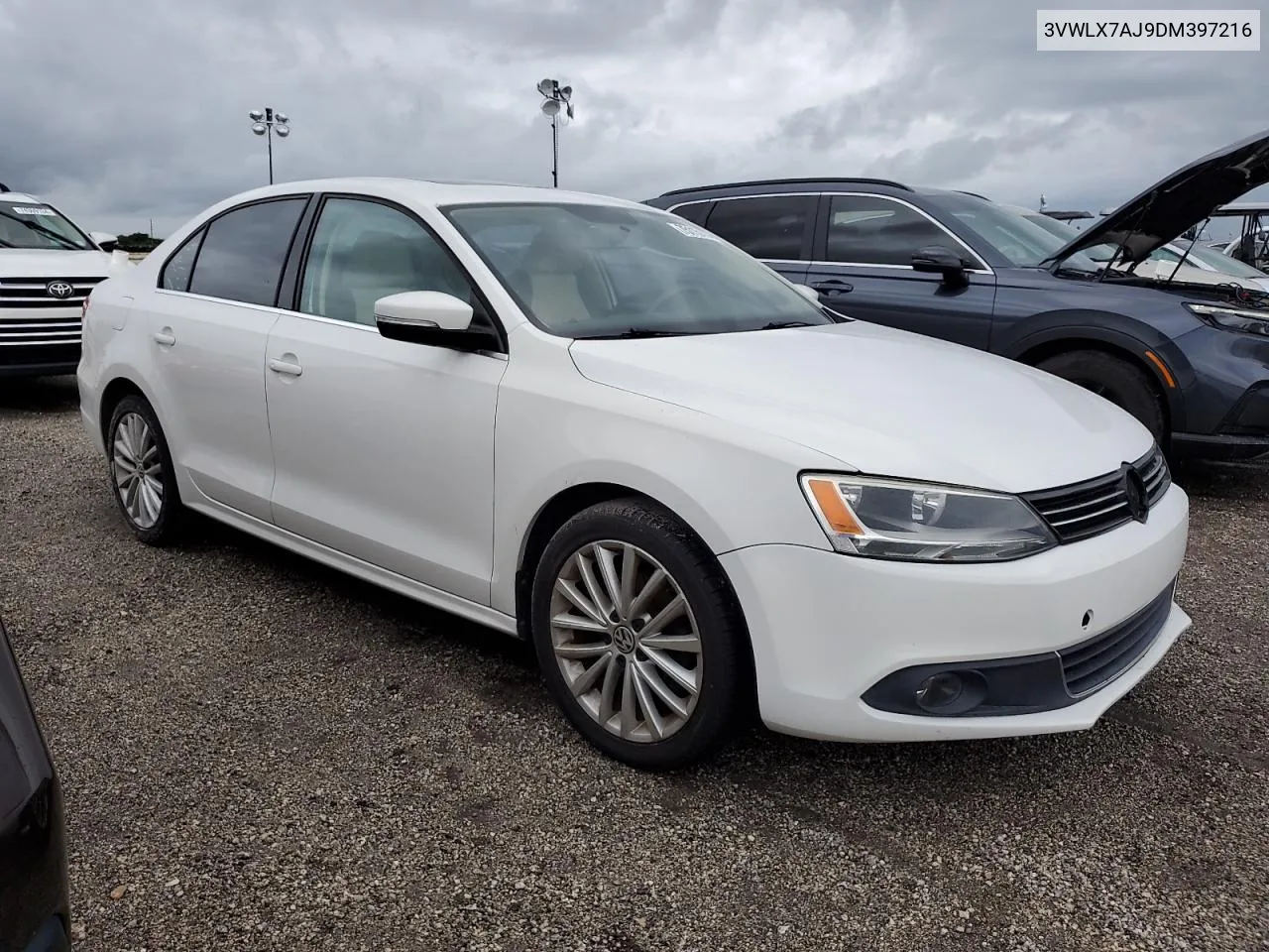 3VWLX7AJ9DM397216 2013 Volkswagen Jetta Sel