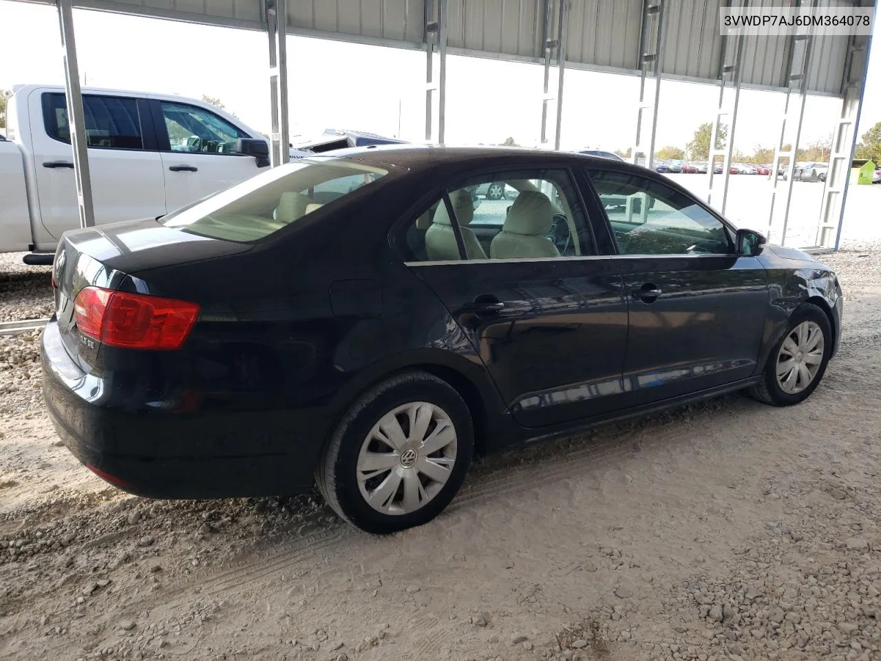 2013 Volkswagen Jetta Se VIN: 3VWDP7AJ6DM364078 Lot: 75211294