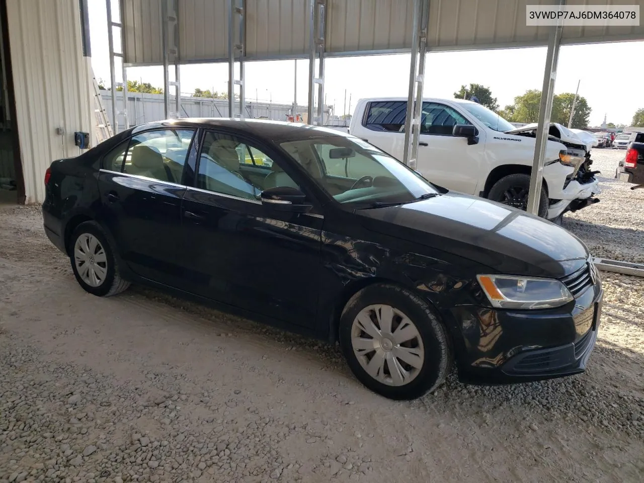 2013 Volkswagen Jetta Se VIN: 3VWDP7AJ6DM364078 Lot: 75211294