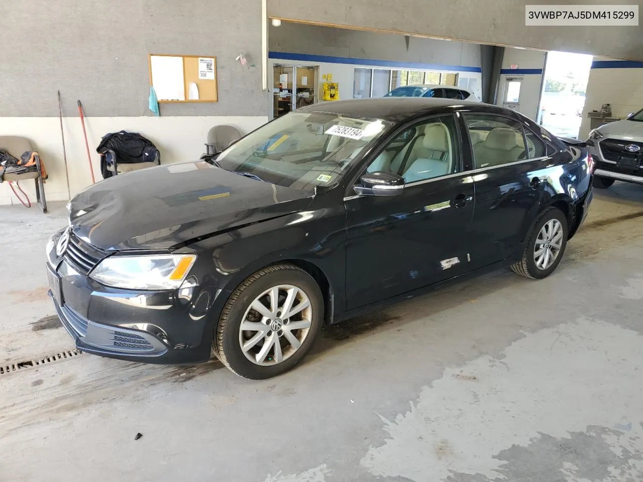 2013 Volkswagen Jetta Se VIN: 3VWBP7AJ5DM415299 Lot: 75283194