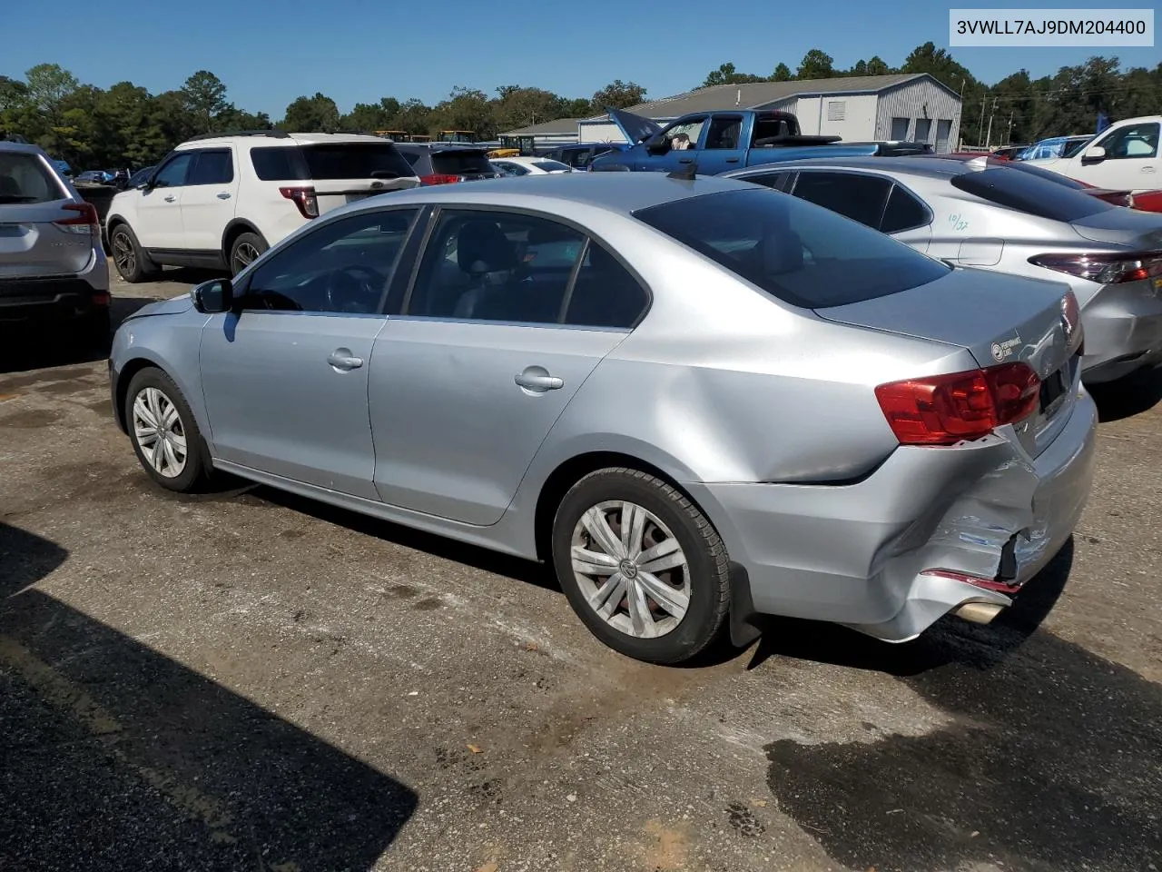 2013 Volkswagen Jetta Tdi VIN: 3VWLL7AJ9DM204400 Lot: 75306184