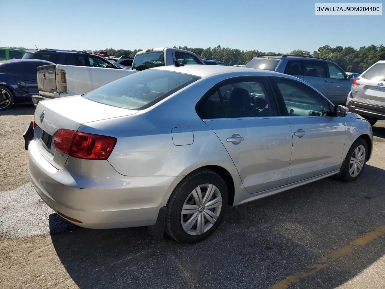 2013 Volkswagen Jetta Tdi VIN: 3VWLL7AJ9DM204400 Lot: 75306184