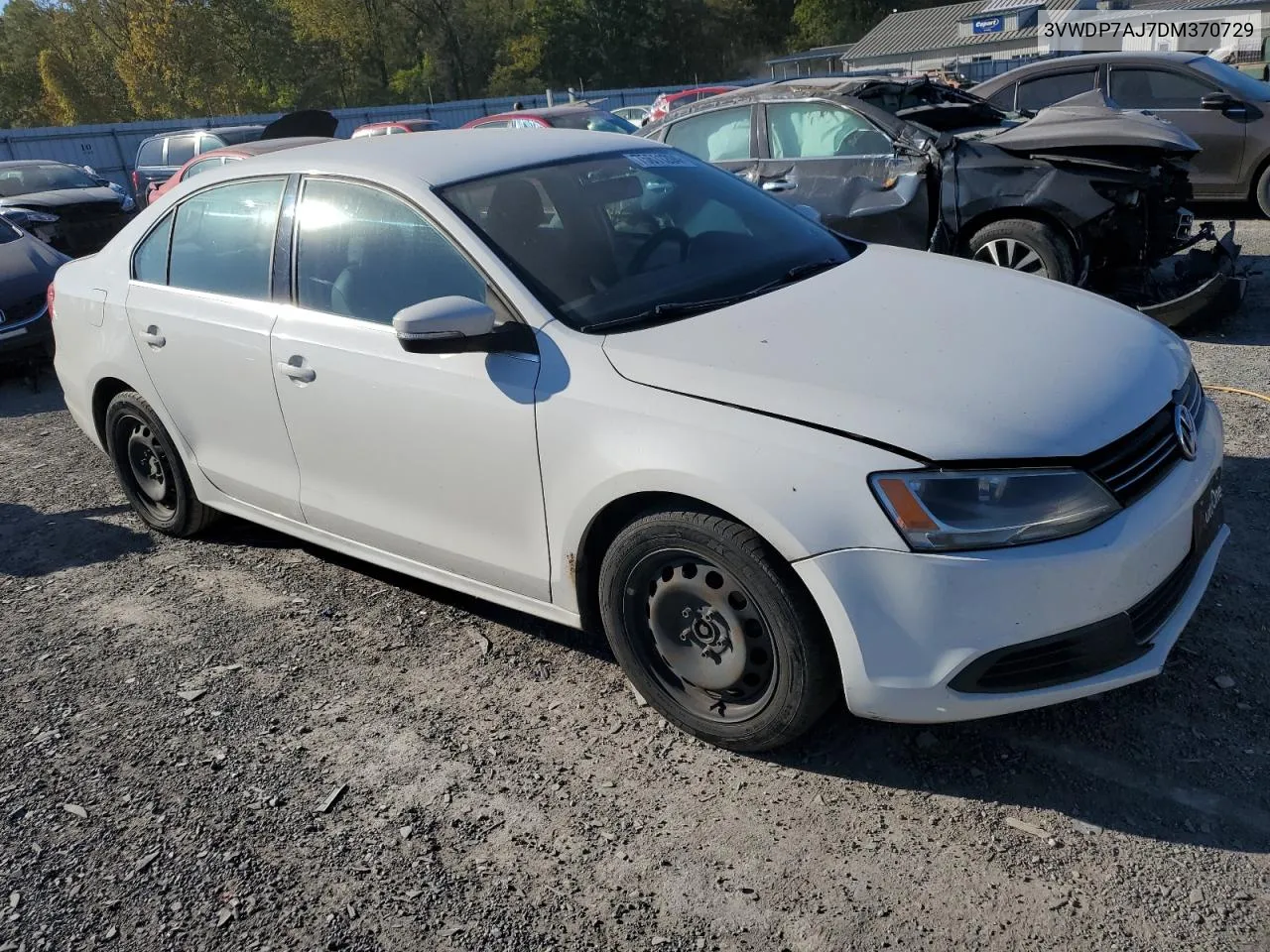 2013 Volkswagen Jetta Se VIN: 3VWDP7AJ7DM370729 Lot: 75611204