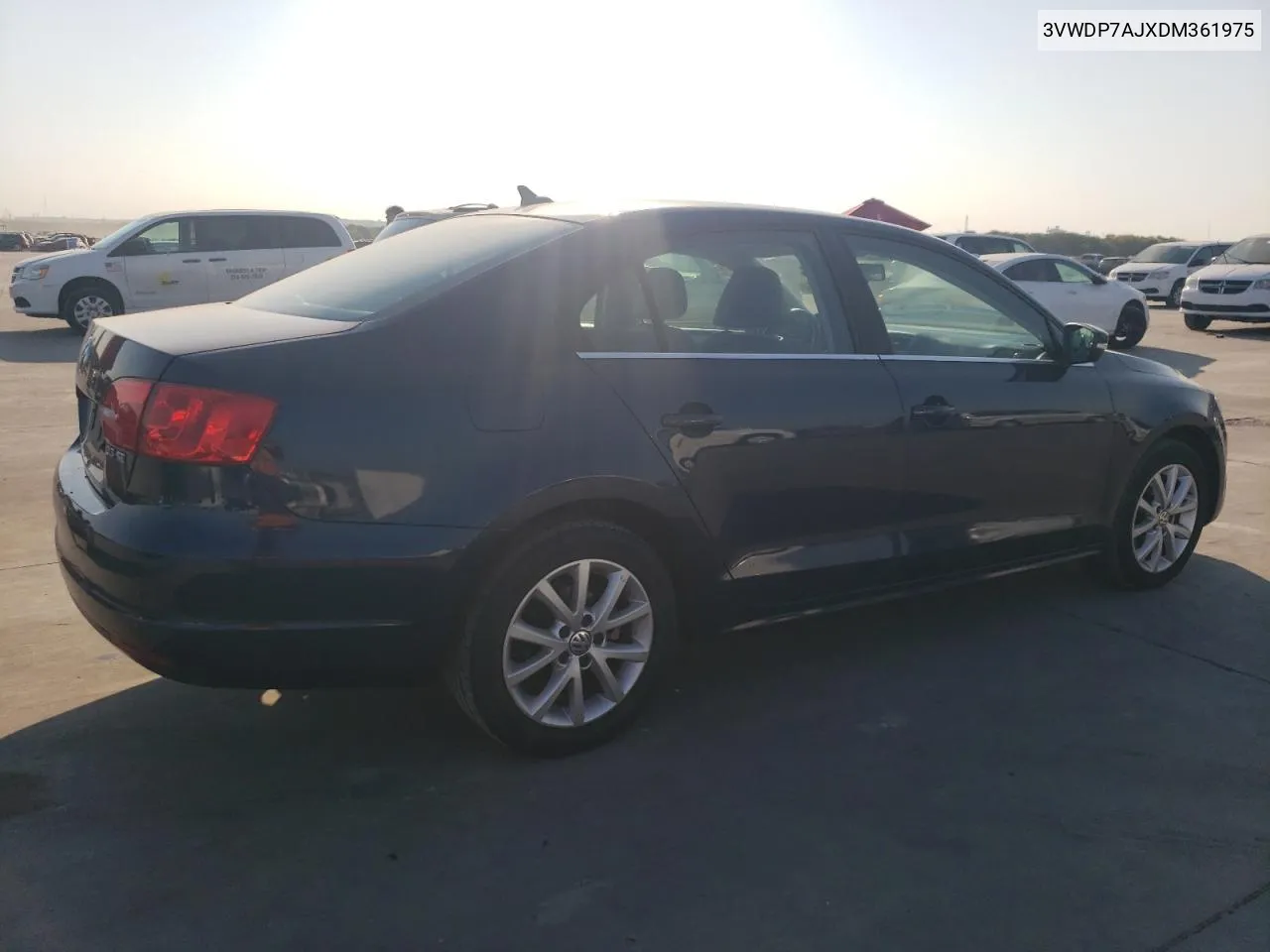 2013 Volkswagen Jetta Se VIN: 3VWDP7AJXDM361975 Lot: 75727454