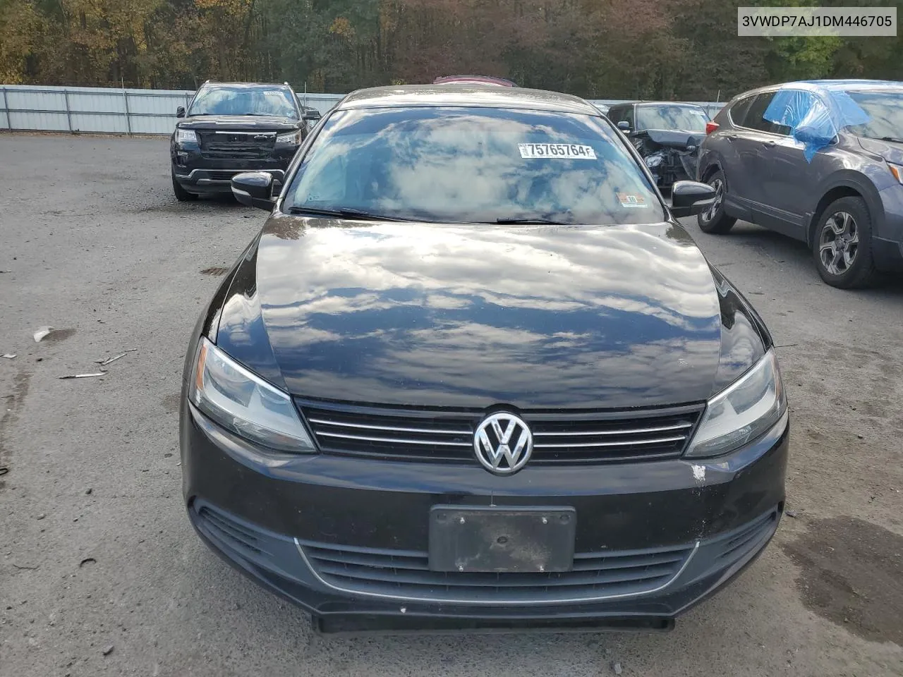 2013 Volkswagen Jetta Se VIN: 3VWDP7AJ1DM446705 Lot: 75765764