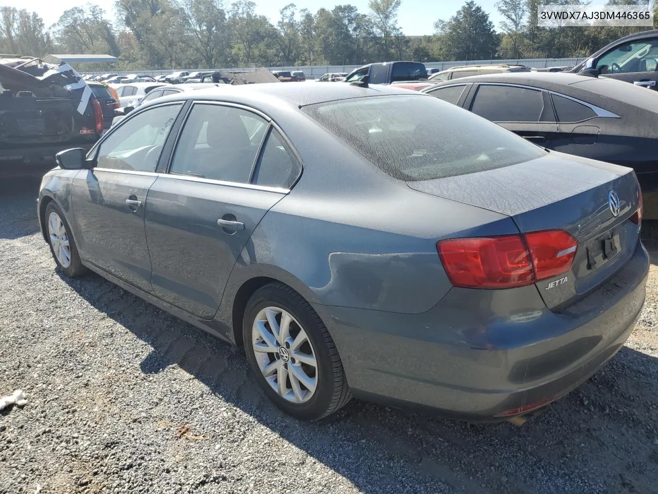 2013 Volkswagen Jetta Se VIN: 3VWDX7AJ3DM446365 Lot: 75814694