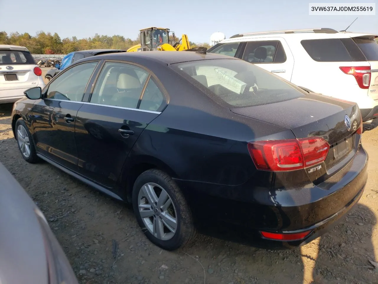 2013 Volkswagen Jetta Hybrid VIN: 3VW637AJ0DM255619 Lot: 75822514