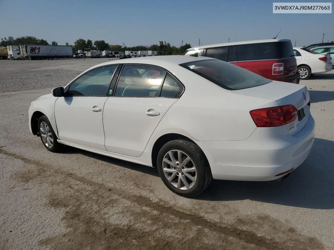 2013 Volkswagen Jetta Se VIN: 3VWDX7AJ9DM277663 Lot: 75883654