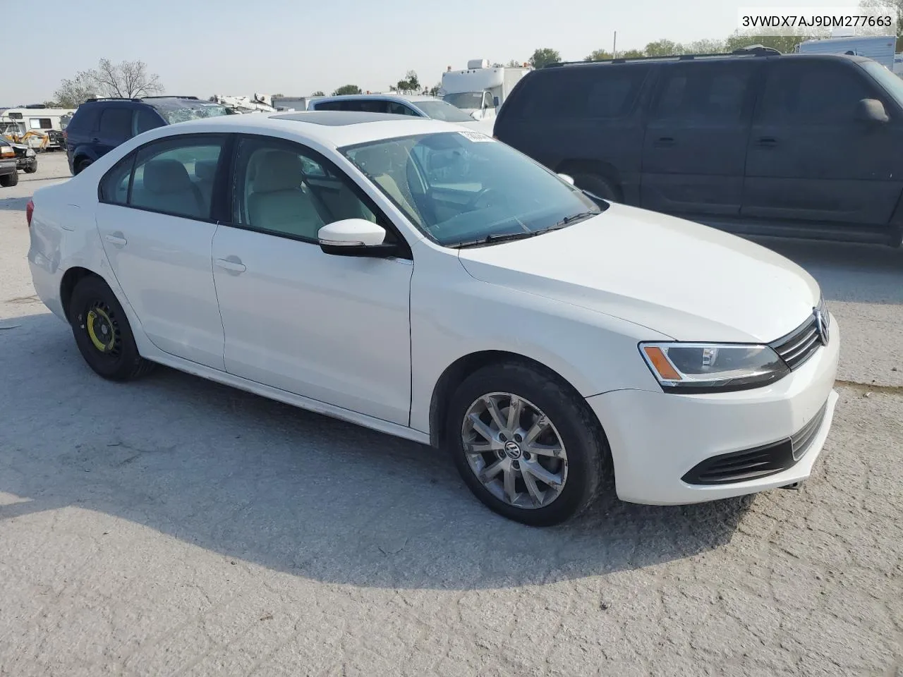 2013 Volkswagen Jetta Se VIN: 3VWDX7AJ9DM277663 Lot: 75883654