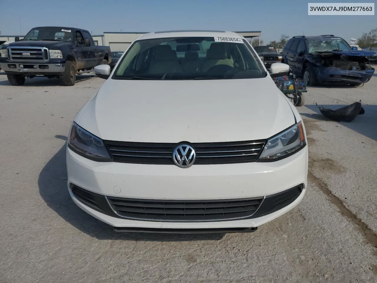 2013 Volkswagen Jetta Se VIN: 3VWDX7AJ9DM277663 Lot: 75883654