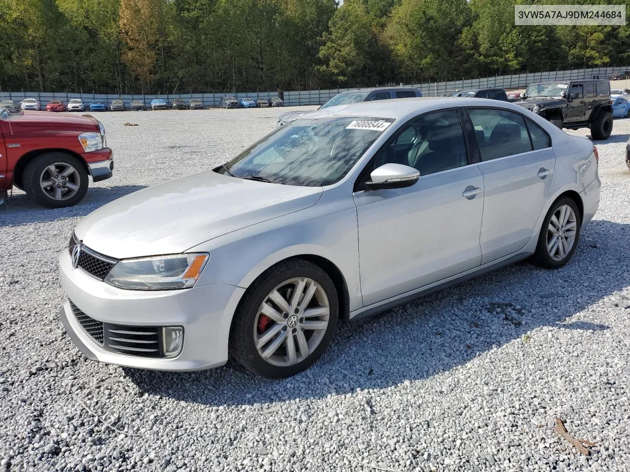 2013 Volkswagen Jetta Gli VIN: 3VW5A7AJ9DM244684 Lot: 76008544