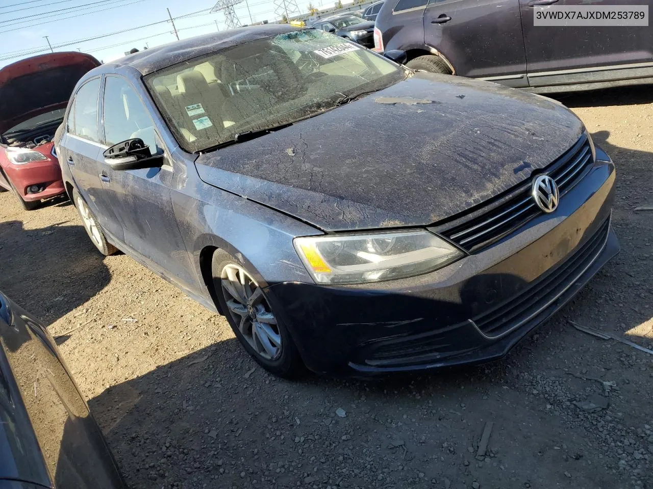 2013 Volkswagen Jetta Se VIN: 3VWDX7AJXDM253789 Lot: 76142044