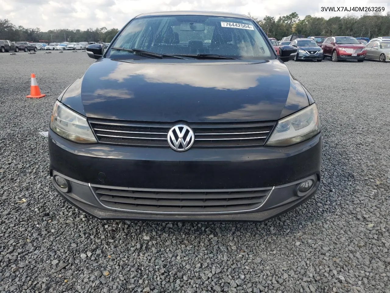 2013 Volkswagen Jetta Sel VIN: 3VWLX7AJ4DM263259 Lot: 76442504