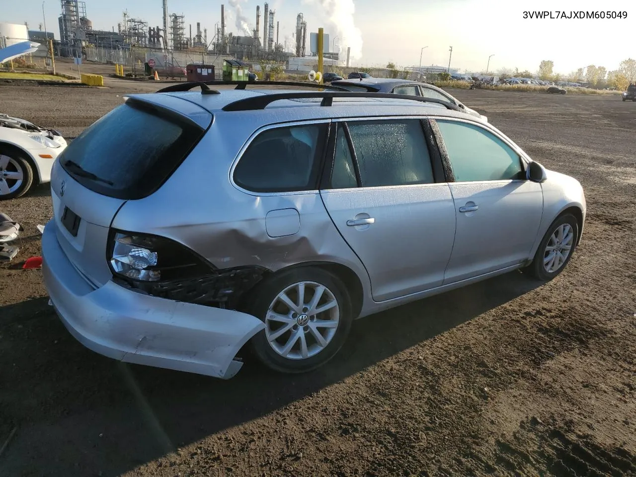 2013 Volkswagen Jetta Tdi VIN: 3VWPL7AJXDM605049 Lot: 76587124