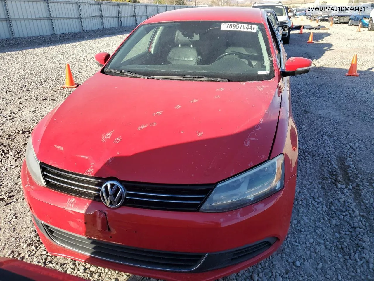 2013 Volkswagen Jetta Se VIN: 3VWDP7AJ1DM404311 Lot: 76957044