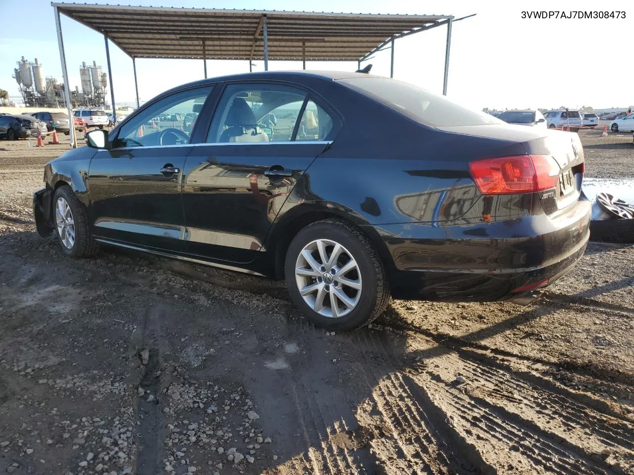 2013 Volkswagen Jetta Se VIN: 3VWDP7AJ7DM308473 Lot: 76980994