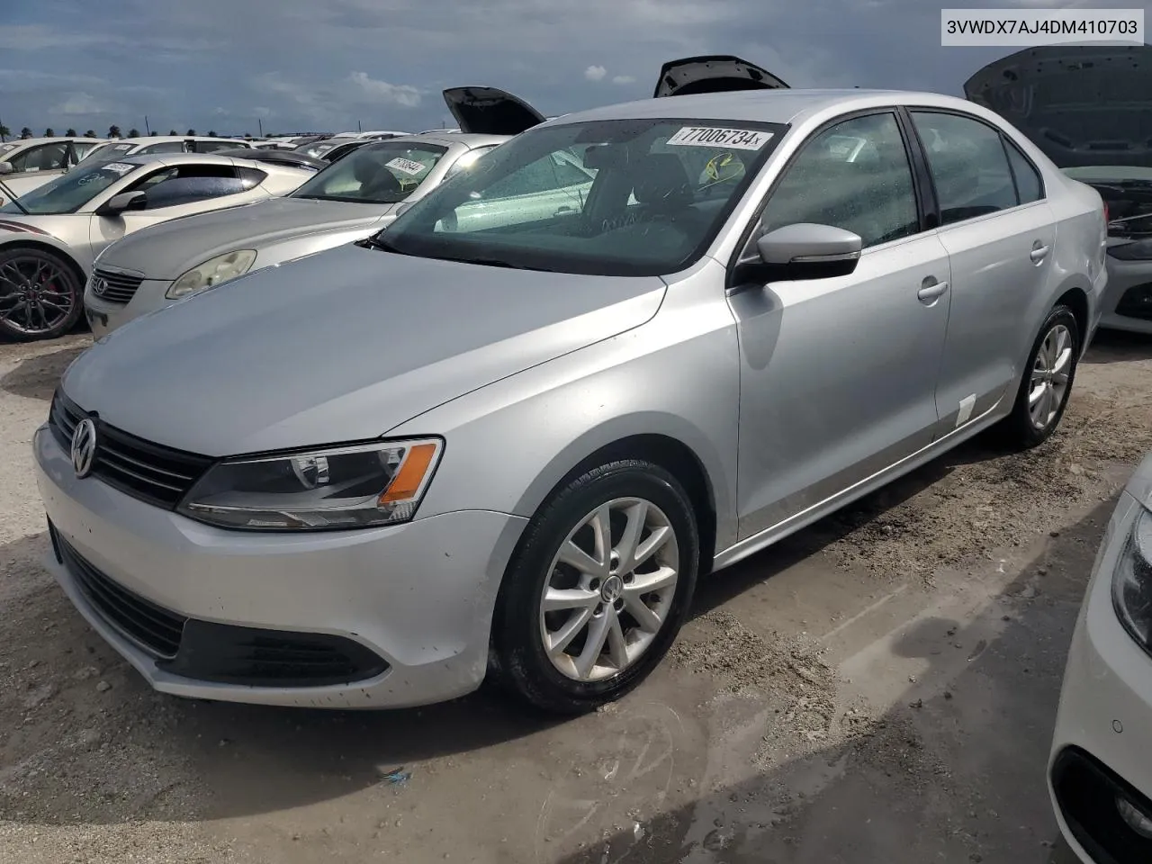 2013 Volkswagen Jetta Se VIN: 3VWDX7AJ4DM410703 Lot: 77006734