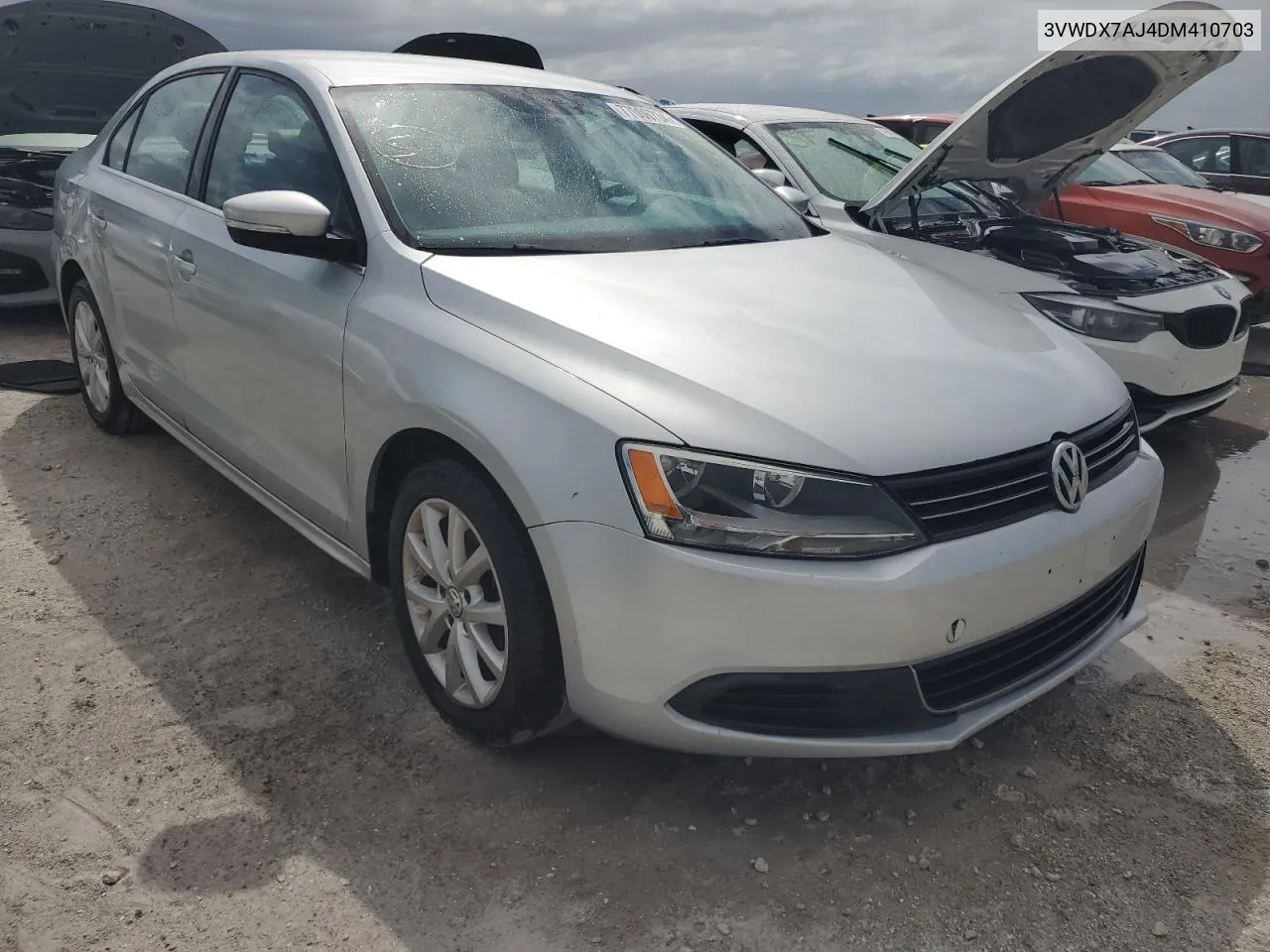 2013 Volkswagen Jetta Se VIN: 3VWDX7AJ4DM410703 Lot: 77006734