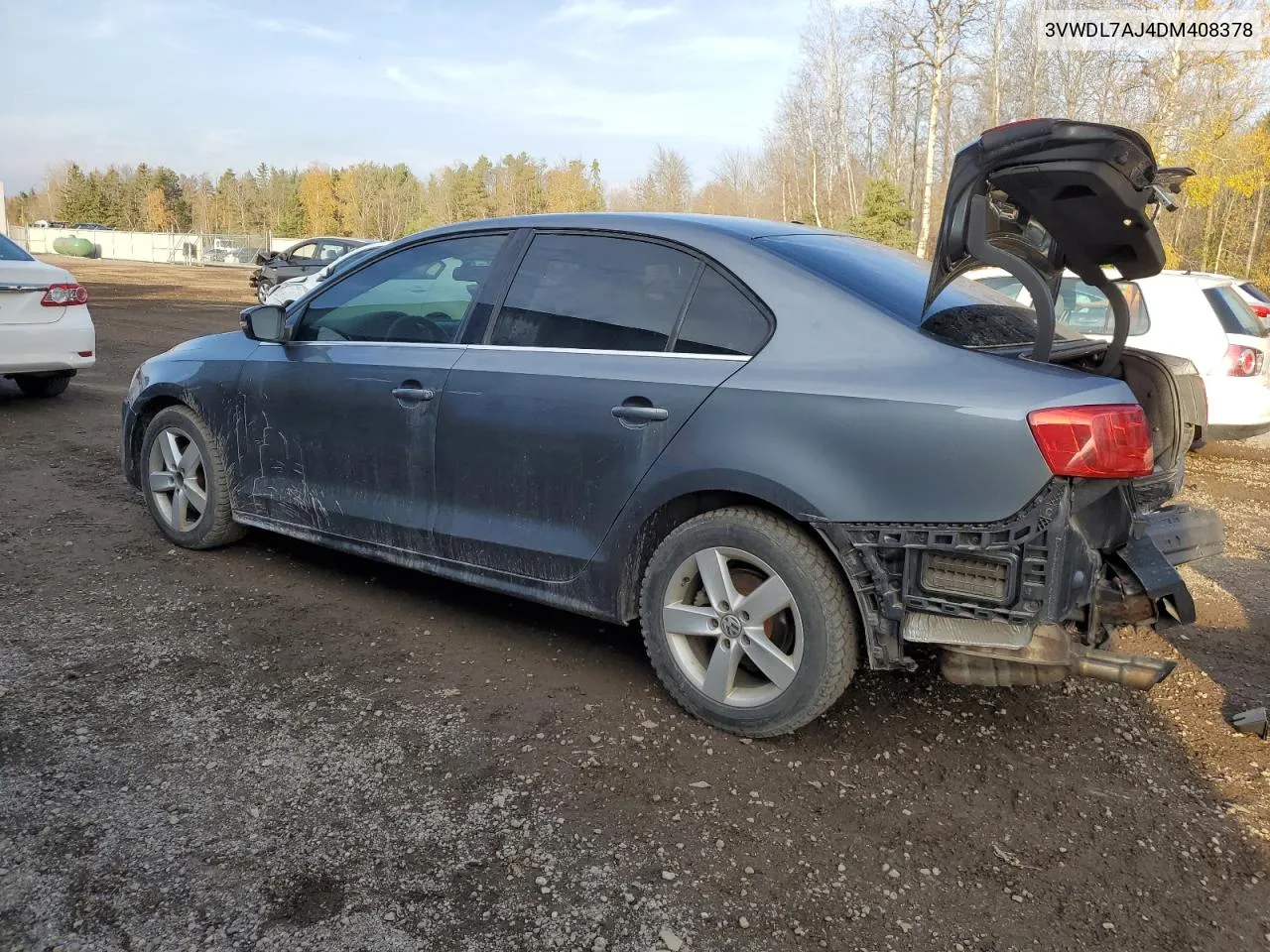 2013 Volkswagen Jetta Tdi VIN: 3VWDL7AJ4DM408378 Lot: 77094074