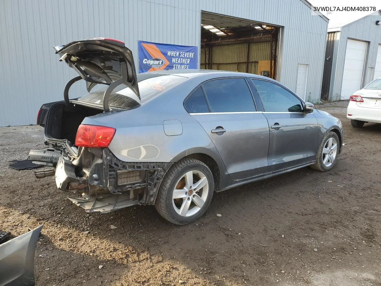 2013 Volkswagen Jetta Tdi VIN: 3VWDL7AJ4DM408378 Lot: 77094074