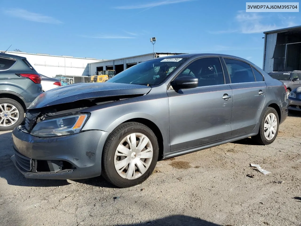 2013 Volkswagen Jetta Se VIN: 3VWDP7AJ6DM395704 Lot: 77231794