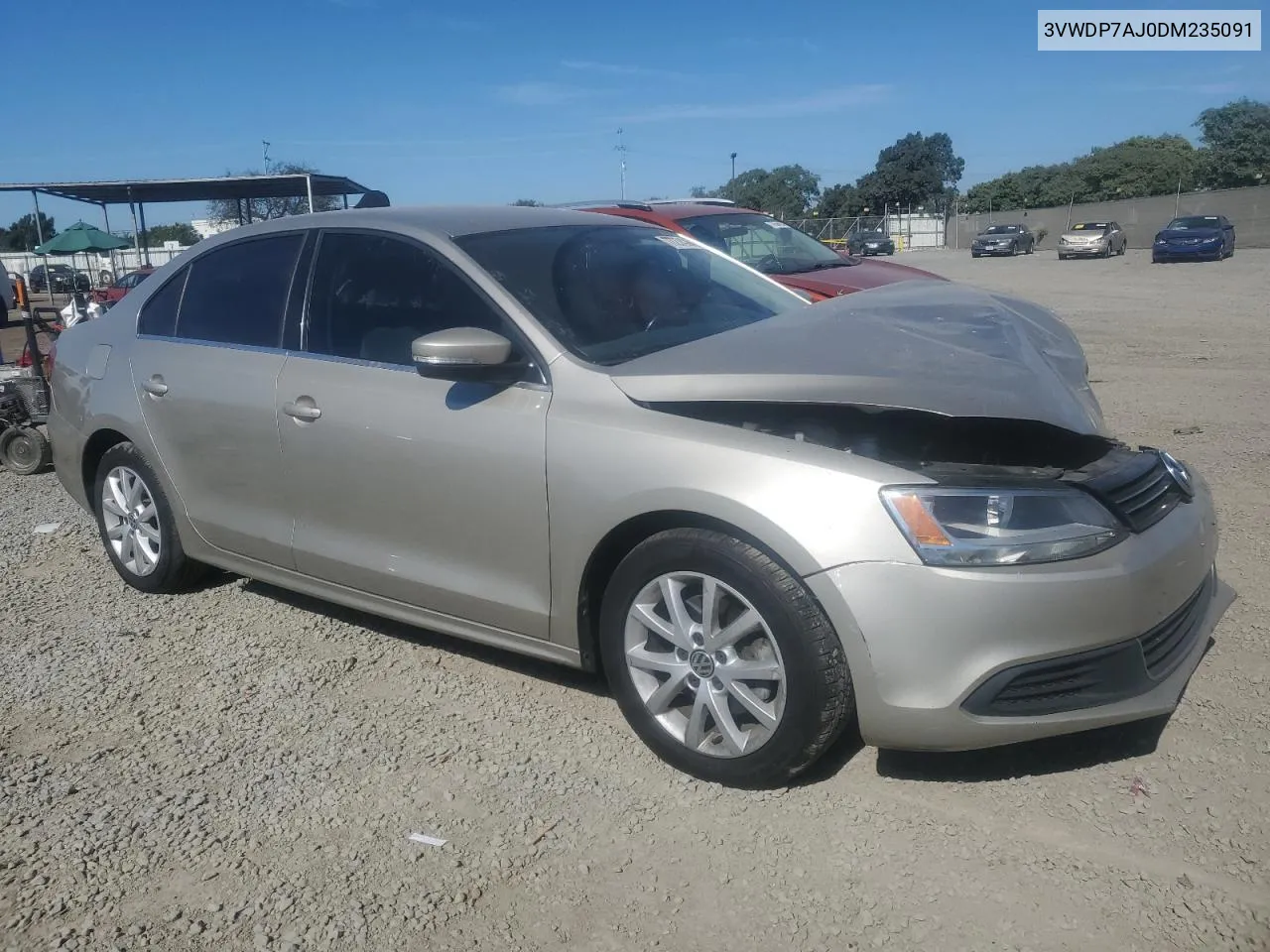 2013 Volkswagen Jetta Se VIN: 3VWDP7AJ0DM235091 Lot: 77274364