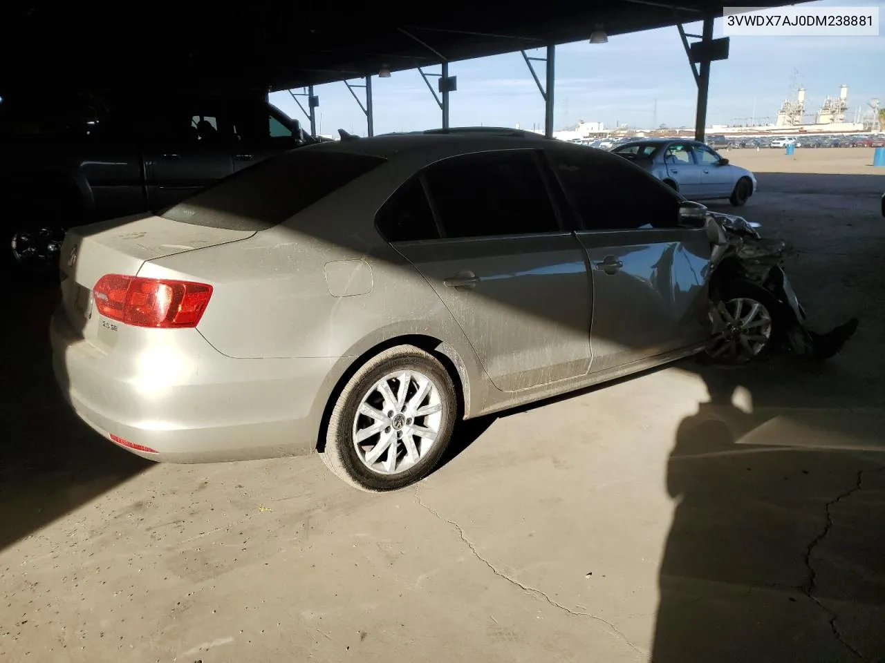 2013 Volkswagen Jetta Se VIN: 3VWDX7AJ0DM238881 Lot: 77397134